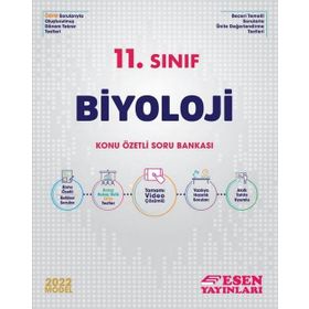 11. Sınıf Konu Özetli Soru Bankası Biyoloji Seti-Esen Yayınları