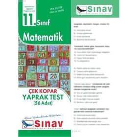 11. Sınıf Matematik Çek Kopar Yaprak Test 56 Adet - kollektif