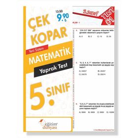 11. Sınıf Matematik Çek Kopar Yaprak Test 56 Adet - kollektif