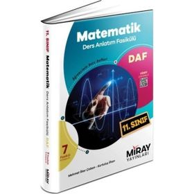 11.Sınıf Matematik DAF Ders Anlatım Fasikülü Miray Yayınları