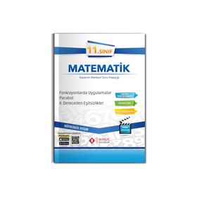 11. Sınıf Matematik Fonksiyonlarda Uygulamalar Parabol 2. Dereceden Eşitsizlikler Kazanım Merkezli Soru Kitapçığı-Sonuç Yayınları