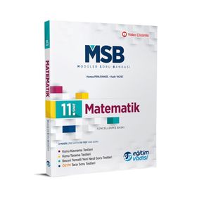 11. Sınıf Matematik Güncel MSB Modüler Soru Bankası-Eğitim Vadisi Yayınları