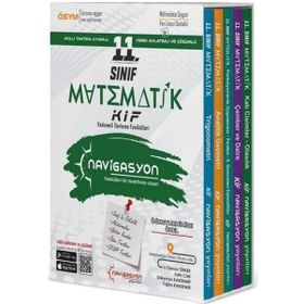 11. Sınıf Matematik Kademeli İlerleme Fasikülleri Soru Bankası Seti-Rasyonel Navigasyon Yayınları