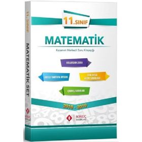 11.Sınıf Matematik Kazanım Merkezli Soru Bankası Seti Kolektif