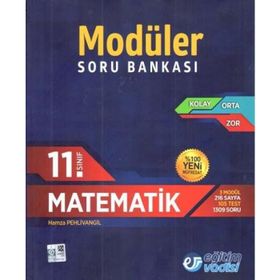 11.Sınıf Matematik Modüler Soru Bankası Eğitim Vadisi Yayınları