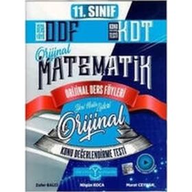 11. Sınıf Matematik ODF KDT Orijinal Ders Föyleri Konu Değerlendirme Testleri - Orjinal Yayınları