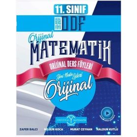11. Sınıf Matematik ODF KDT Orijinal Ders Föyleri Konu Değerlendirme Testleri - Orjinal Yayınları