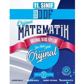 11. Sınıf Matematik ODF KDT Orijinal Ders Föyleri Konu Değerlendirme Testleri - Orjinal Yayınları