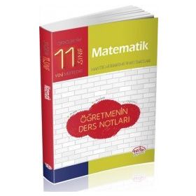 11. Sınıf Matematik Öğretmenin Ders Notları Editör Yayınları