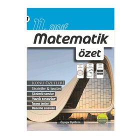 11. Sınıf Matematik Özet-Pano Yayınları