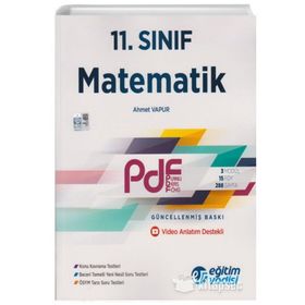 11. Sınıf Matematik Planlı Ders Föyü PDF-Eğitim Vadisi Yayınları