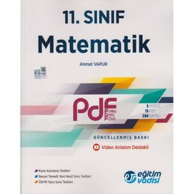 11. Sınıf Matematik Planlı Ders Föyü PDF-Eğitim Vadisi Yayınları
