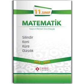 11. Sınıf Matematik Silindir Koni Küre Olasılık-Sonuç Yayınları