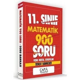 11. Sınıf Matematik Soru Bankası-Çapa Yayınları