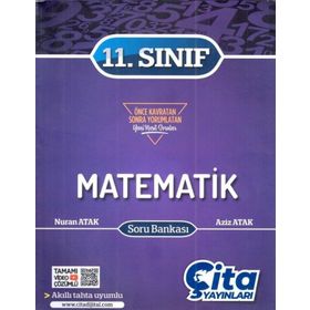 11.Sınıf Matematik Soru Bankası - Çita Yayınları