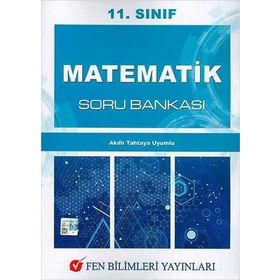 11. Sınıf Matematik Soru Bankası Komisyon Fen Bilimleri Yayınları
