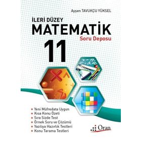 11. Sınıf Matematik Soru Deposu - Ayşen Tavukçu Yüksel