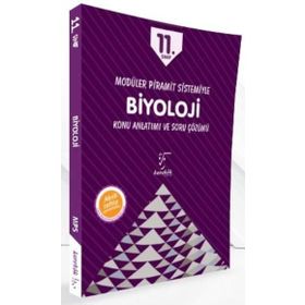 11.Sınıf Modüler Piramit Sistemiyle Biyoloji Konu Anlatımı ve Soru Çözümü Karekök Yayınları