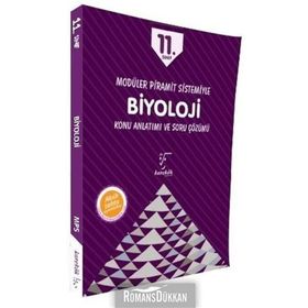 11.Sınıf Modüler Piramit Sistemiyle Biyoloji Konu Anlatımı ve Soru Çözümü Karekök Yayınları
