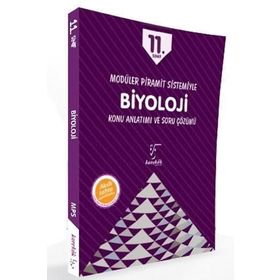 11.Sınıf Modüler Piramit Sistemiyle Biyoloji Konu Anlatımı ve Soru Çözümü Karekök Yayınları