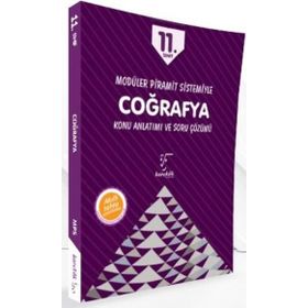 11.Sınıf Modüler Piramit Sistemiyle Coğrafya Konu Anlatımı ve Soru Çözümü Karekök Yayınları