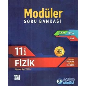 11.Sınıf Modüler Soru Bankası Fizik - Eğitim Vadisi Yayınları