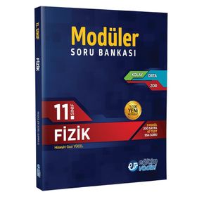 11.Sınıf Modüler Soru Bankası Fizik - Eğitim Vadisi Yayınları