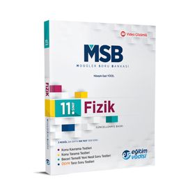 11.Sınıf Modüler Soru Bankası Fizik - Eğitim Vadisi Yayınları