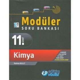 11.Sınıf Modüler Soru Bankası Kimya - Eğitim Vadisi Yayınları