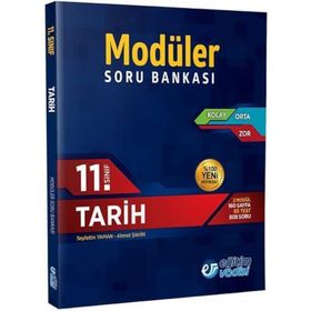11.Sınıf Modüler Soru Bankası Tarih - Eğitim Vadisi Yayınları
