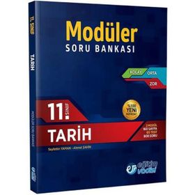11.Sınıf Modüler Soru Bankası Tarih - Eğitim Vadisi Yayınları