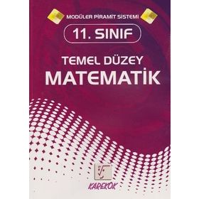 11. Sınıf Mps Temel Düzey Matematik Konu Anlatımı Ve Soru Çözümü Karekök Yayınları