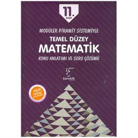 11. Sınıf Mps Temel Düzey Matematik Konu Anlatımı Ve Soru Çözümü Karekök Yayınları