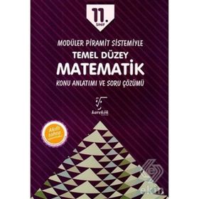 11. Sınıf Mps Temel Düzey Matematik Konu Anlatımı Ve Soru Çözümü Karekök Yayınları