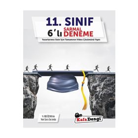 11. Sınıf Sarmal Video Çözümlü 6 Deneme​ KafaDengi Yayınları