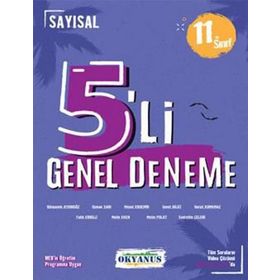 11. Sınıf Sayısal 5 Deneme-Okyanus Yayınları