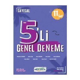 11. Sınıf Sayısal 5 Deneme-Okyanus Yayınları