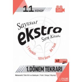 11. Sınıf Sayısal Exstra Soru Kitabı