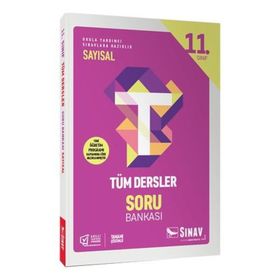 11. Sınıf Sayısal Tüm Dersler Konu Anlatımlı - Sınav Yayınları