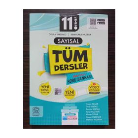 11.Sınıf Sayısal Tüm Dersler Konu Özetli Soru Bankası Evrensel İletişim Yayınları