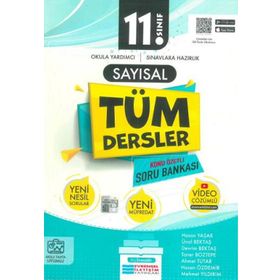11.Sınıf Sayısal Tüm Dersler Konu Özetli Soru Bankası Evrensel İletişim Yayınları