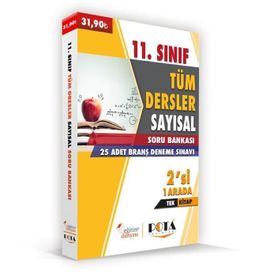 11. Sınıf Sayısal Tüm Dersler Soru Bankası Benim Hocam Yayınları