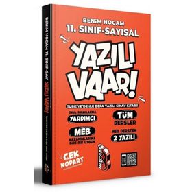 11. Sınıf Sayısal Yazılı Var-Benim Hocam Yayınları