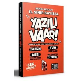 11. Sınıf Sayısal Yazılı Var-Benim Hocam Yayınları