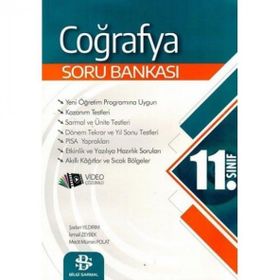 11. Sınıf Soru Bankası Coğrafya 2020 - Bilgi Sarmal Yayınları