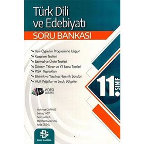 11. Sınıf Soru Bankası Türk Dili ve Edebiyatı 2021-Bilgi Sarmal Yayınları