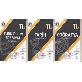 11. Sınıf Sözel Dersler Soru Bankası Seti Eis Yayınları