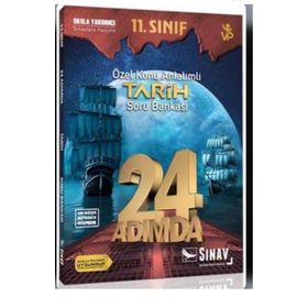 11. Sınıf Tarih 24 Adımda Özel Konu Anlatımlı Soru Bankası Sınav Dergisi Yayınları