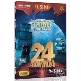 11. Sınıf Tarih 24 Adımda Özel Konu Anlatımlı Soru Bankası Sınav Dergisi Yayınları
