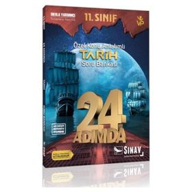 11. Sınıf Tarih 24 Adımda Özel Konu Anlatımlı Soru Bankası Sınav Dergisi Yayınları